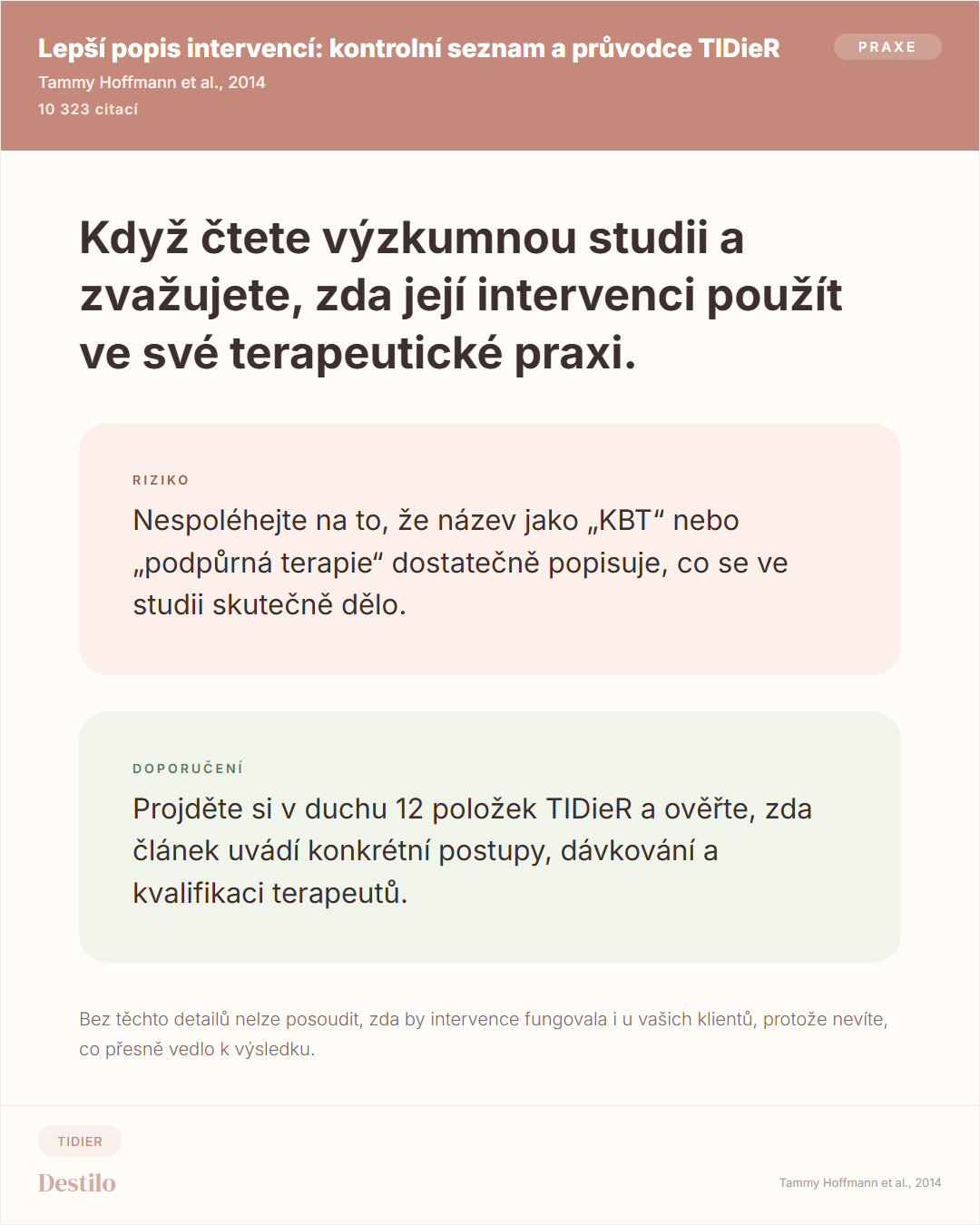 Dělat / Nedělat